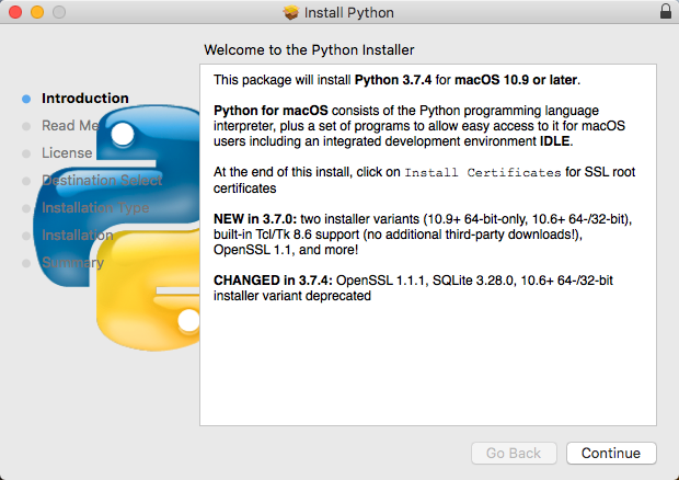 download python on mac
